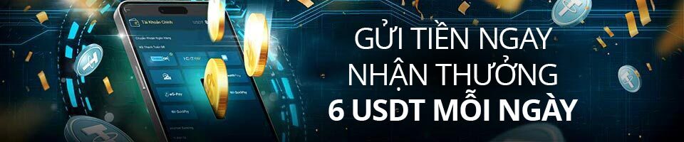 W88 tang thuong 6USDT